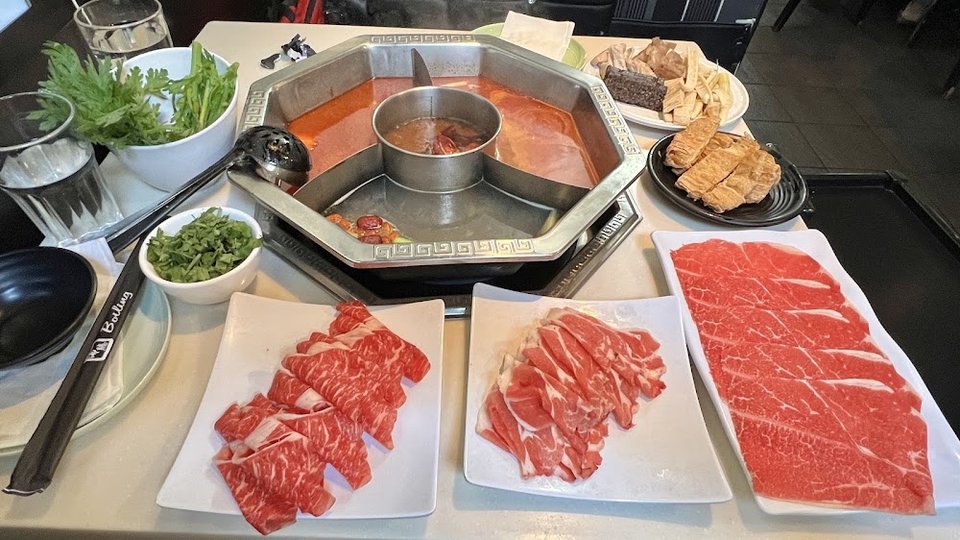 Vegetables and tofu sections listed clearly